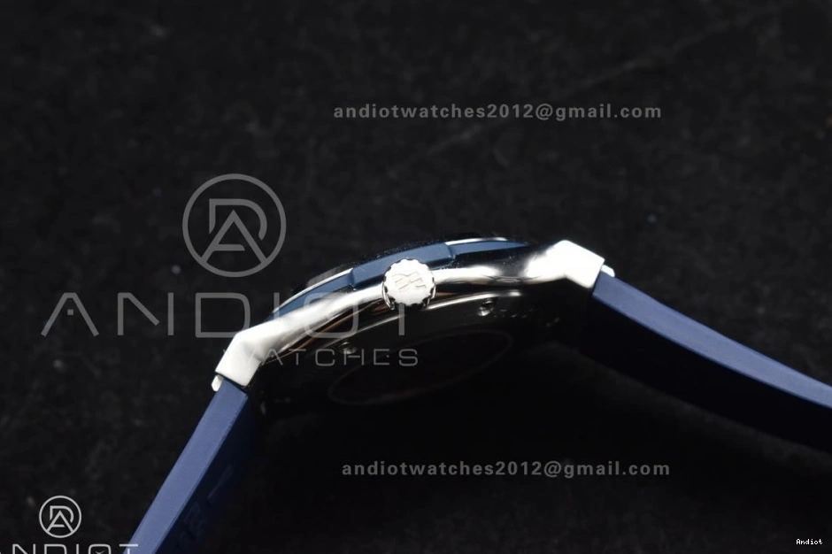 Best Dial Blue HBF Classic On Edition 1:1 SS 42mm Blue Strap Gummy A2892 Fusion 0130